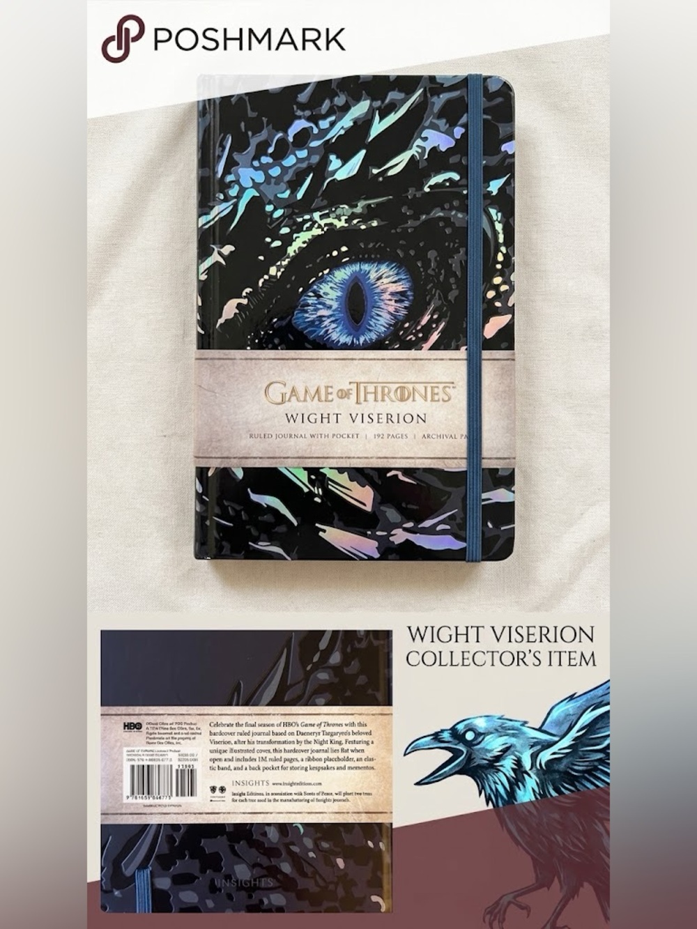 Game if Thrones Wight Viserion Collector's Journal